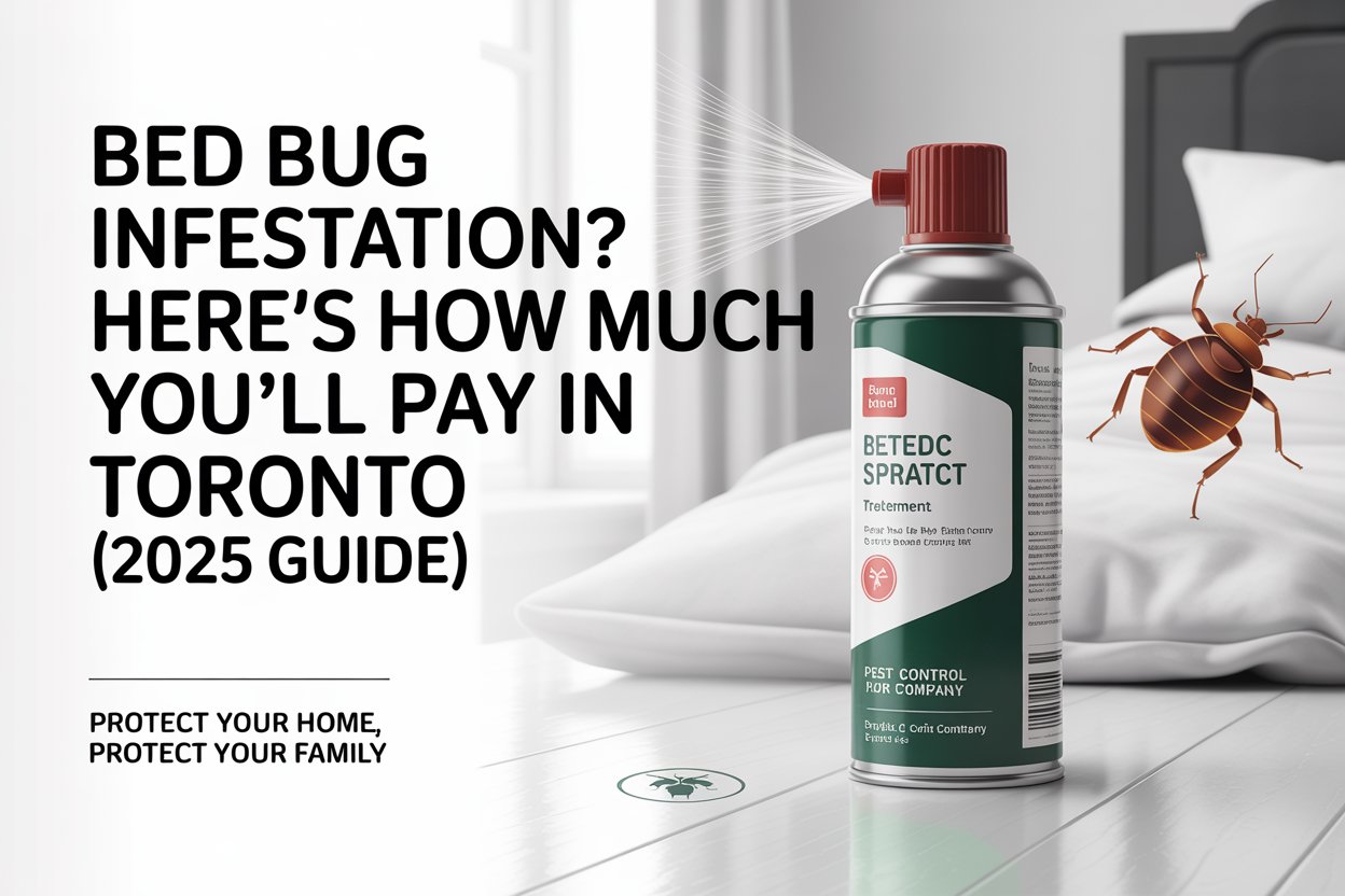 cost of bedbugs treatment in toronto by professional company